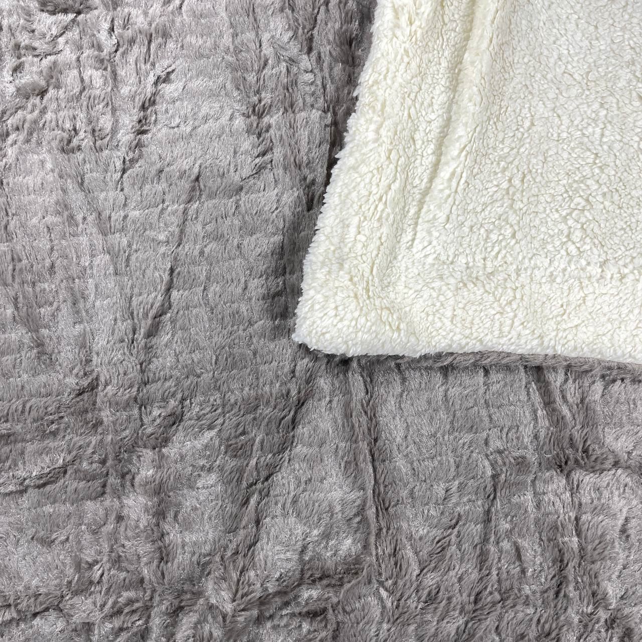 Сірий в стільники подвійний